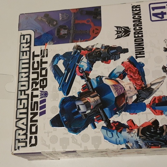 Transformers Construct-Bots Thundercracker 41 PIECES SEALED - Picture 12 of 16
